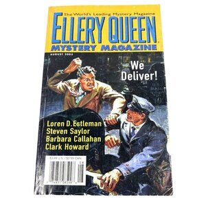 Ellery Queen Mystery Magazine August 2003 Vintage Paperback
